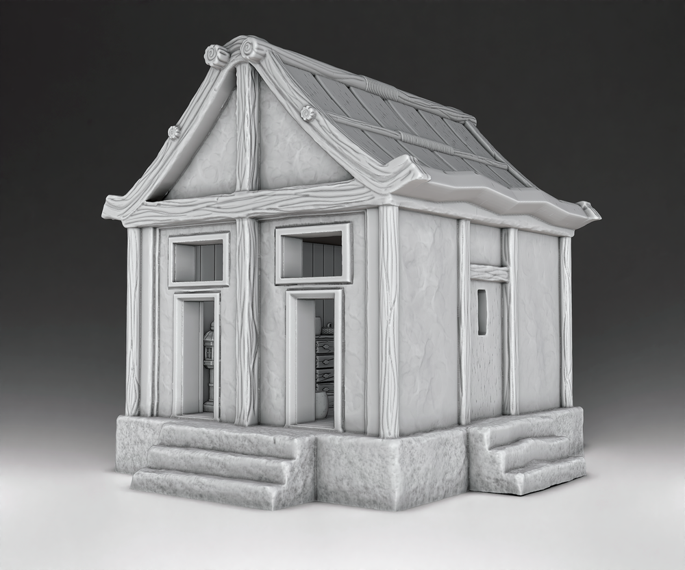 Japanese Architecture - House 3 (Digital File)