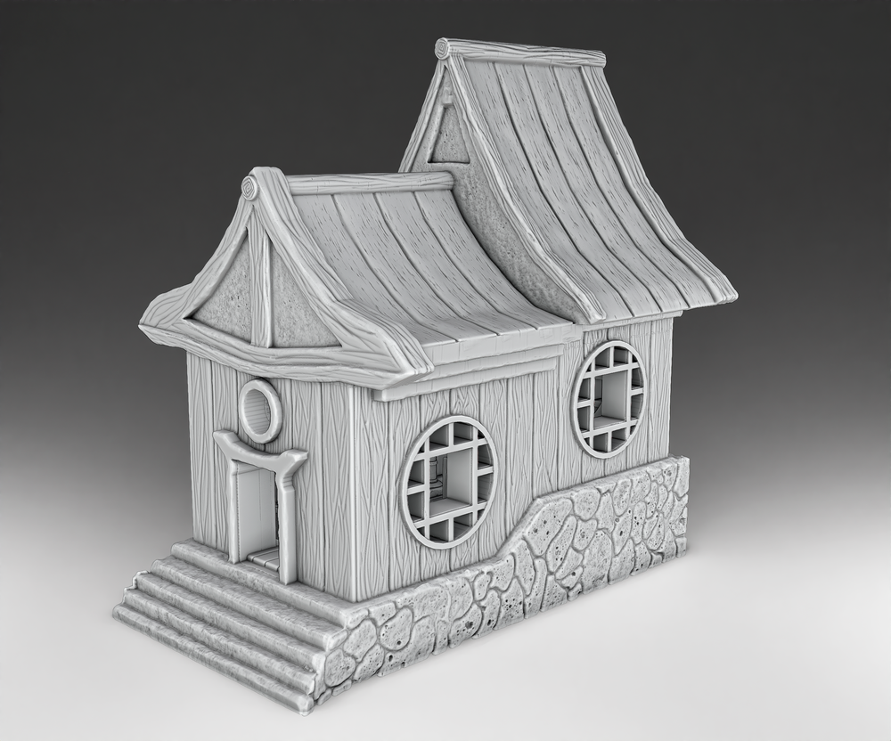 Japanese Architecture - House 4 (Digital File)