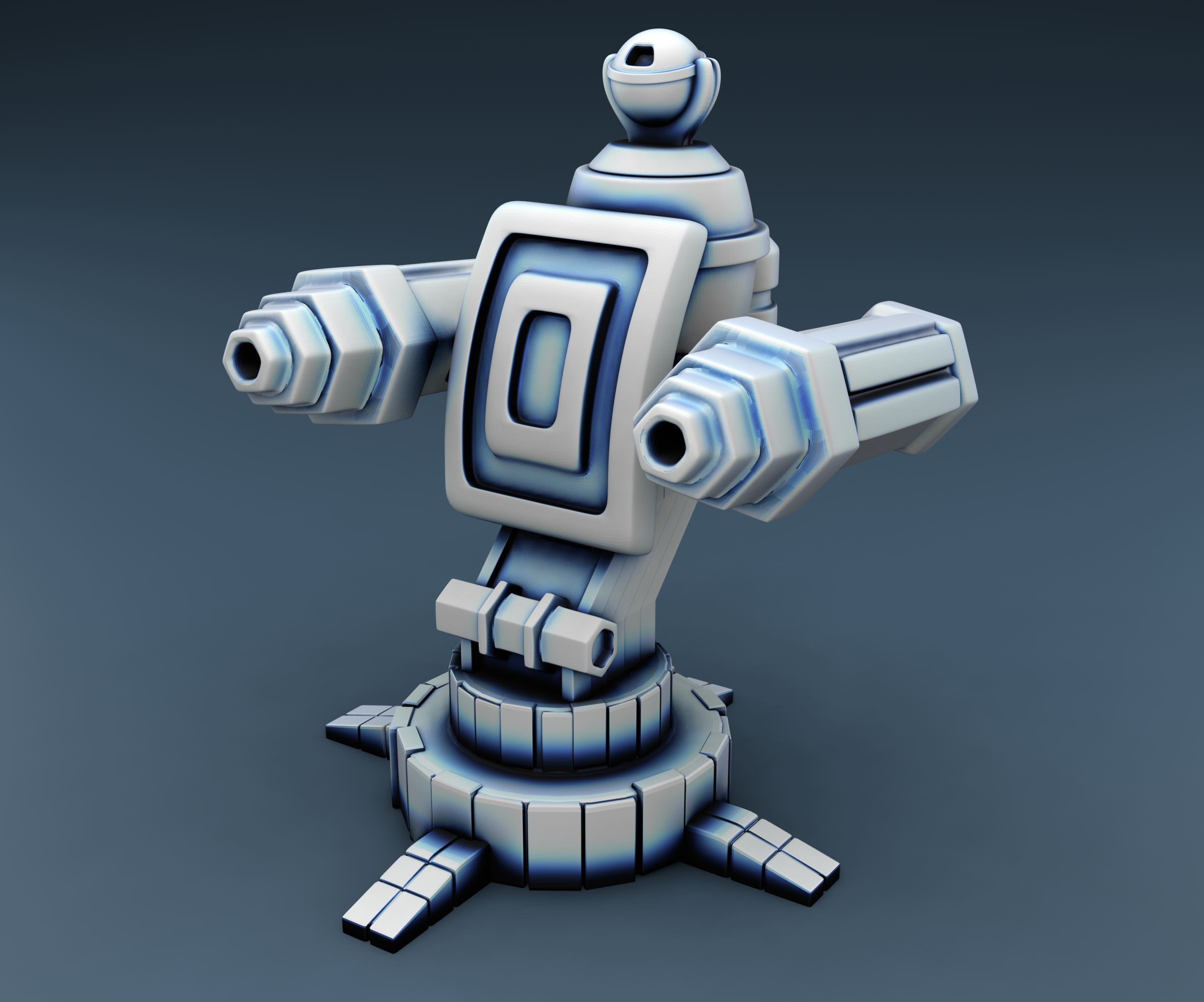 Alien Turret 2 - Tec and Alien - 2 Files (Digital Files)