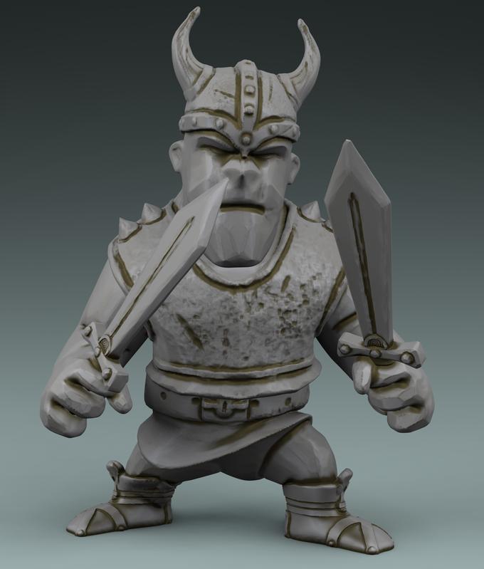 Stylized Magic World  - Swordsmen (Digital file)