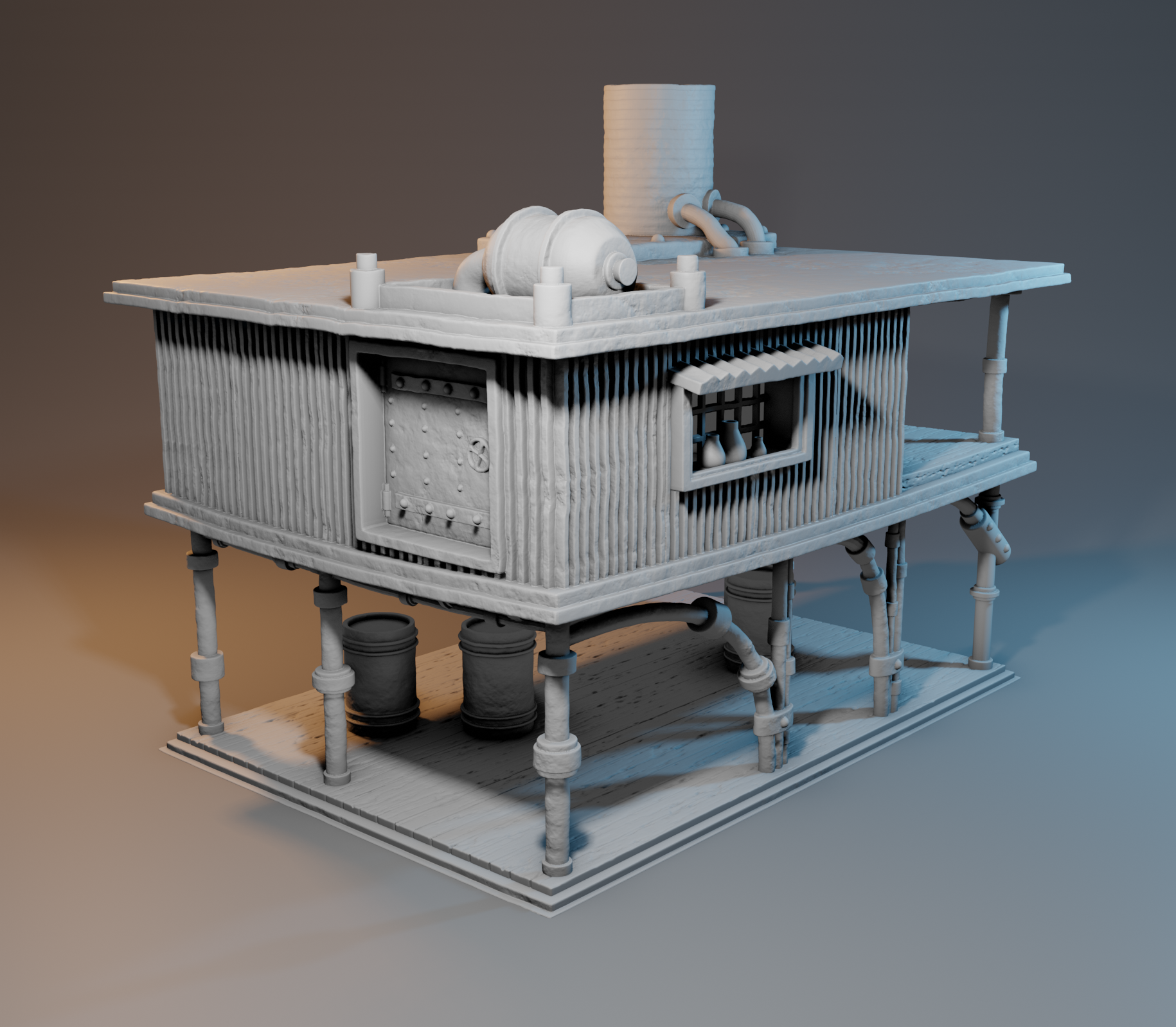 Post Apocalypses - Building 6 (Digital File)
