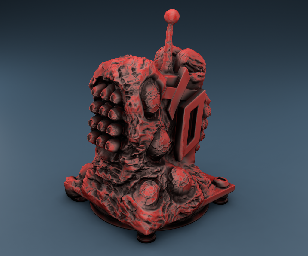 Alien Missal Turret - Tec and Alien - 2 Files (Digital Files)
