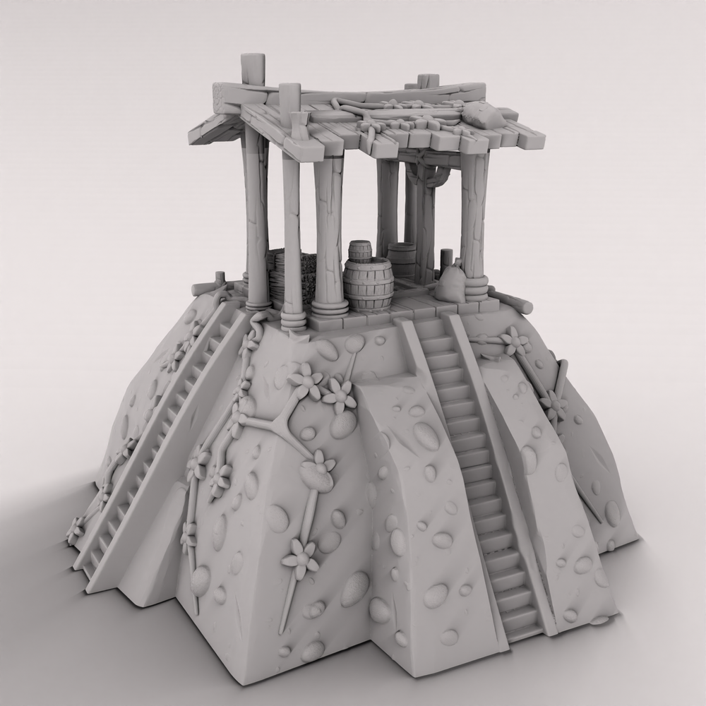 Architecture of different times Shrine  - (Digital File)