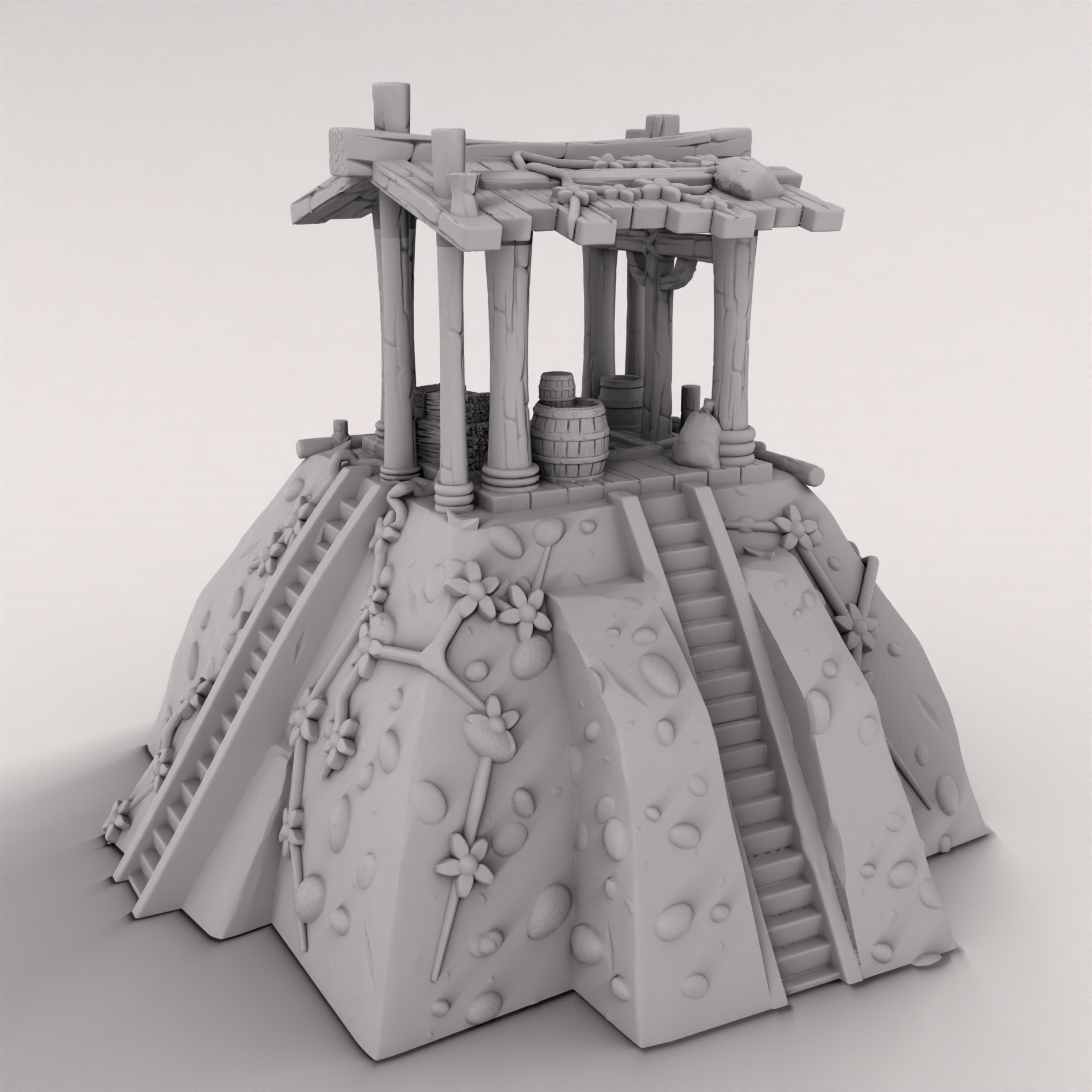 Architecture of different times Shrine  - (Digital File)