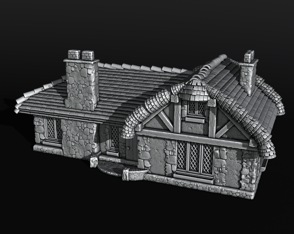 Hobbits - House 3 (Digital File)