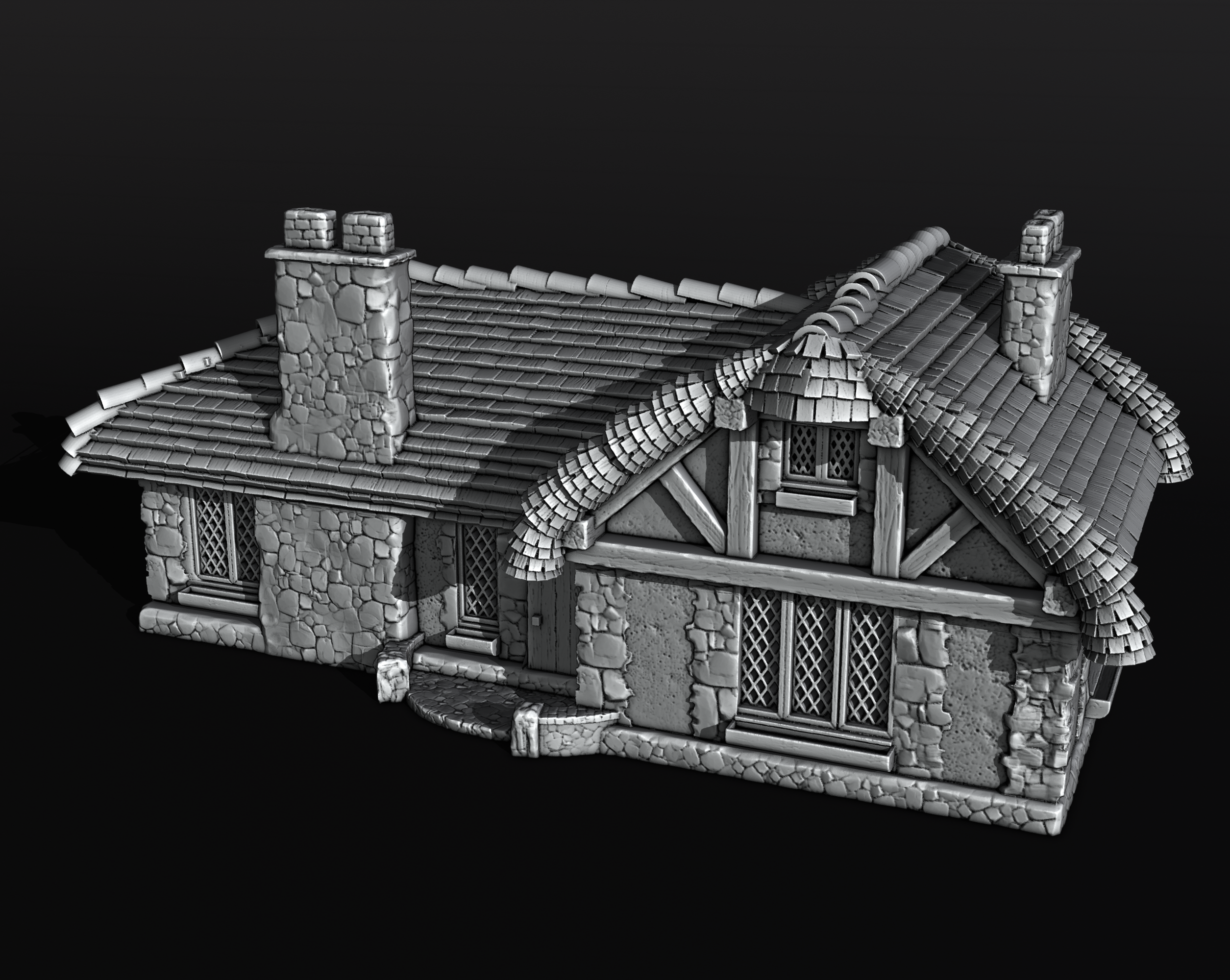 Hobbits - House 3 (Digital File)