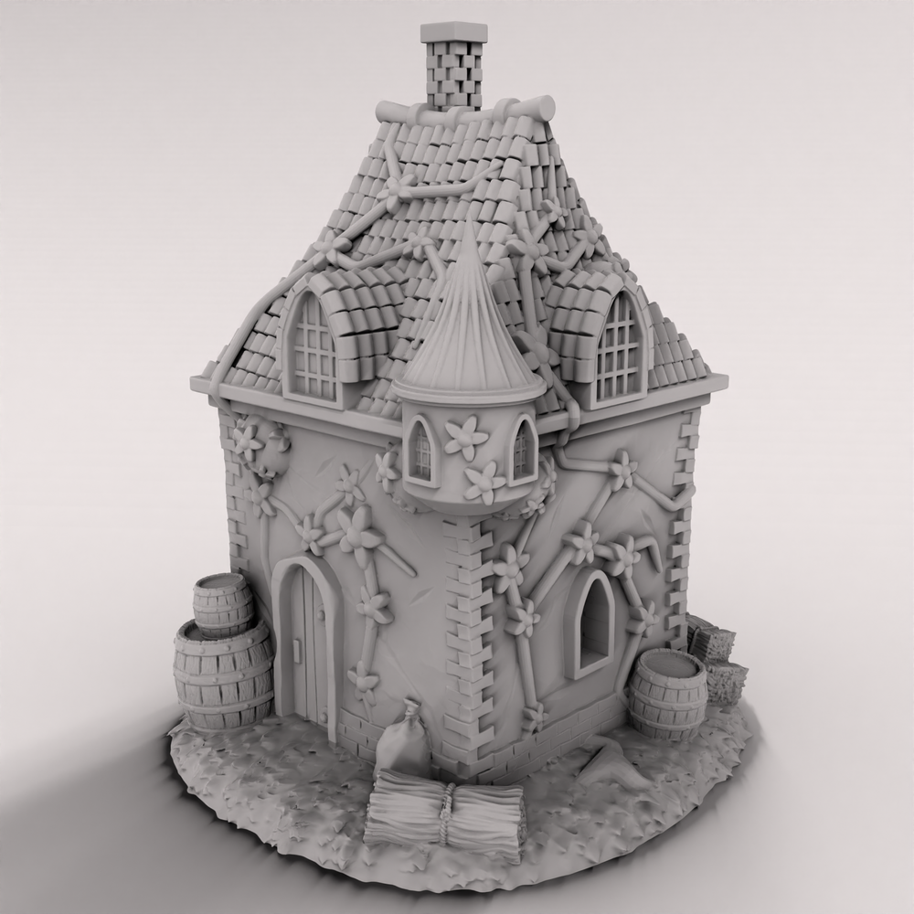 Architecture of different times Cabin - (Digital File)