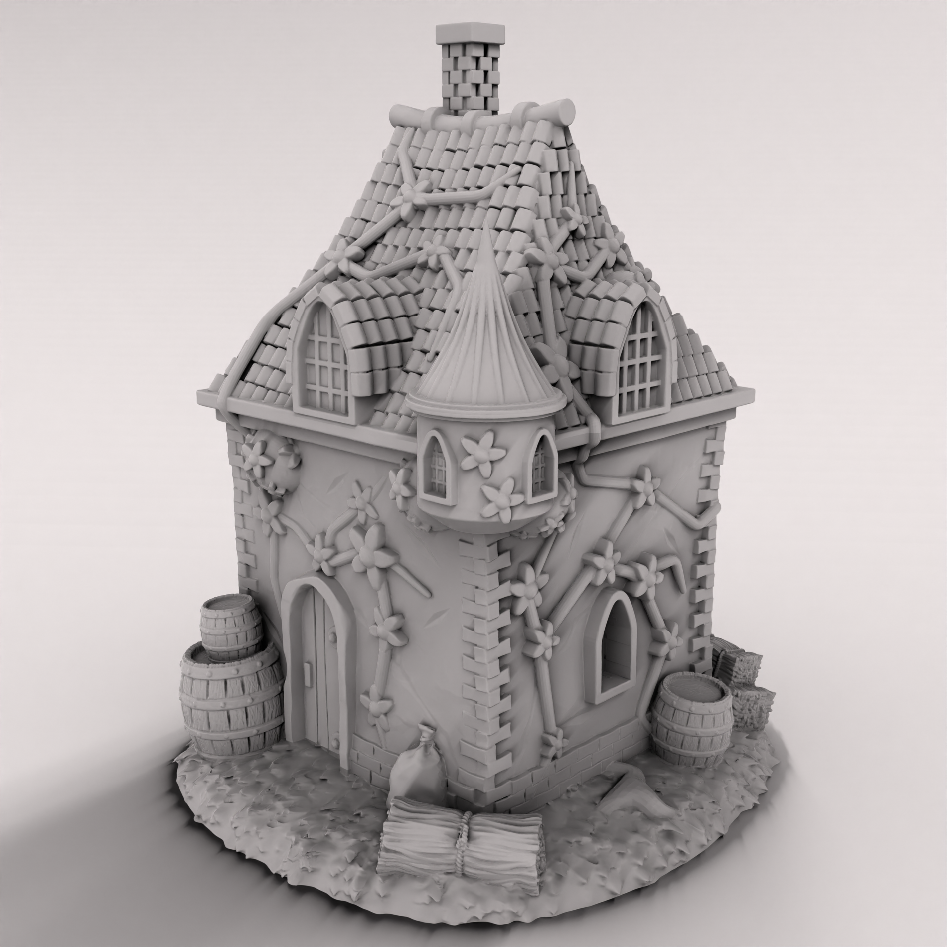 Architecture of different times Cabin - (Digital File)