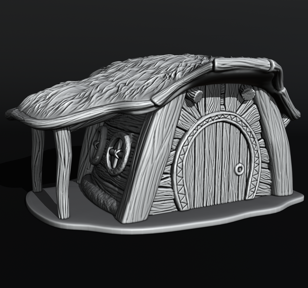 Hobbits - House 1 (Digital File)