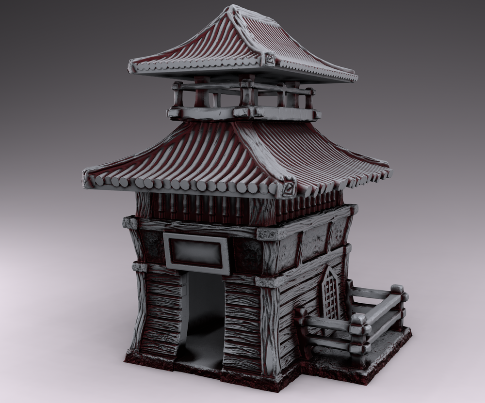 Japanese Architecture - House 1 (Digital File)