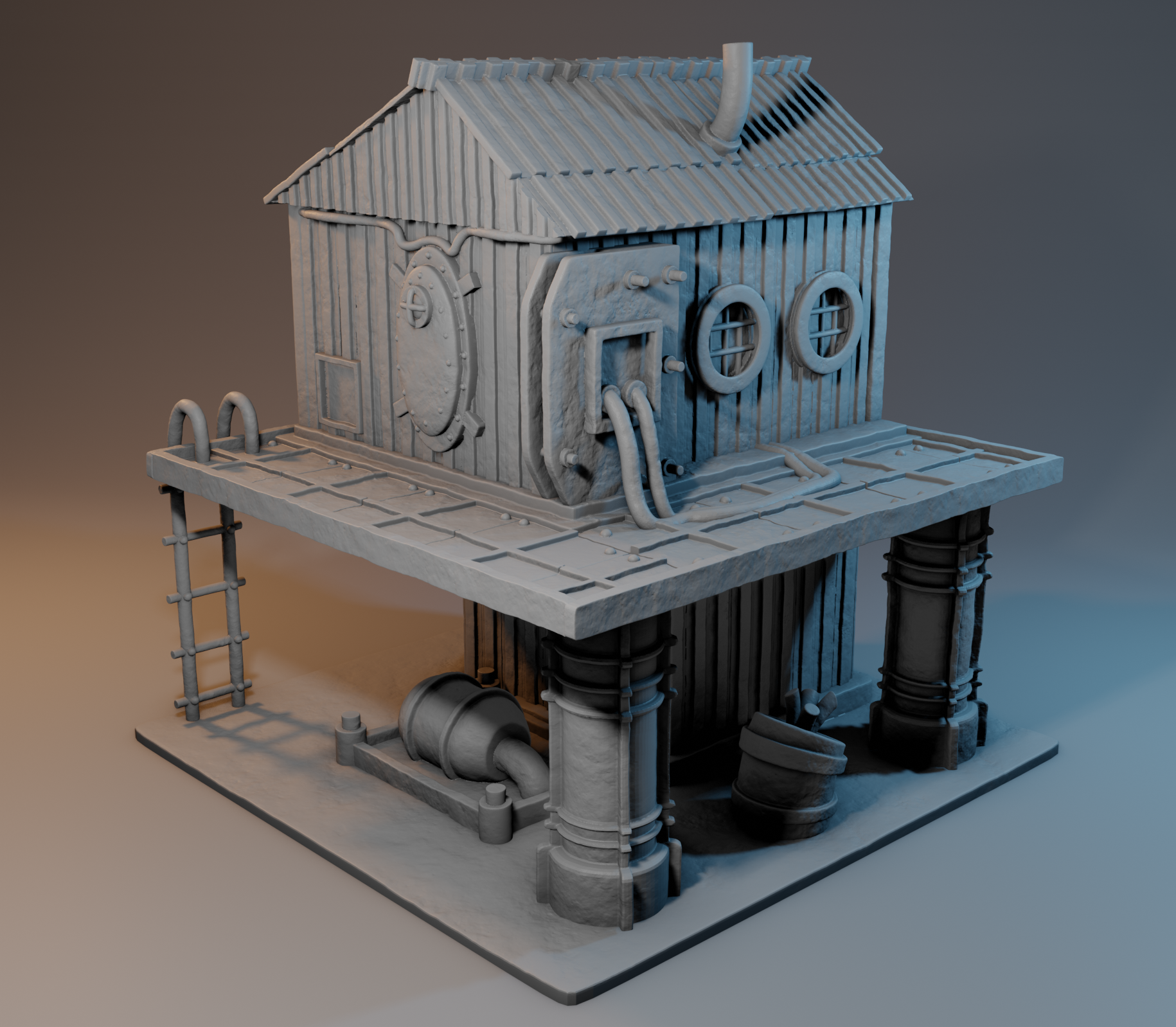Post Apocalypses - Building 3 (Digital File)