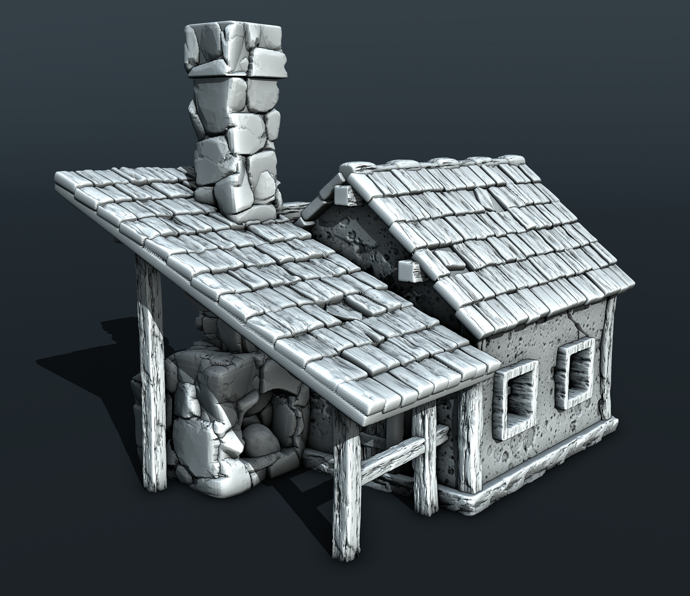 Hobbits - Blacksmith Shop (Digital File)
