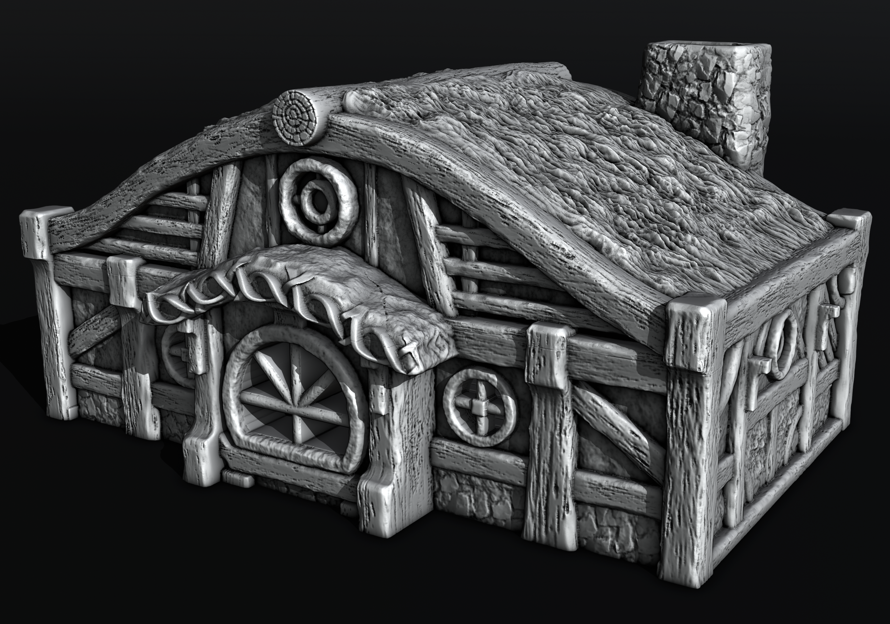 Hobbits - House 4 (Digital File)