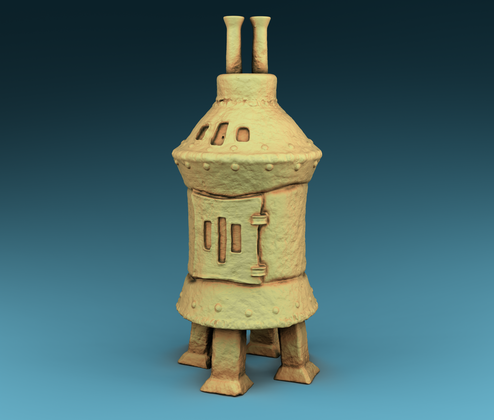 Stylized Middle Ages Part 2 - Interior - Forge (Digital file)