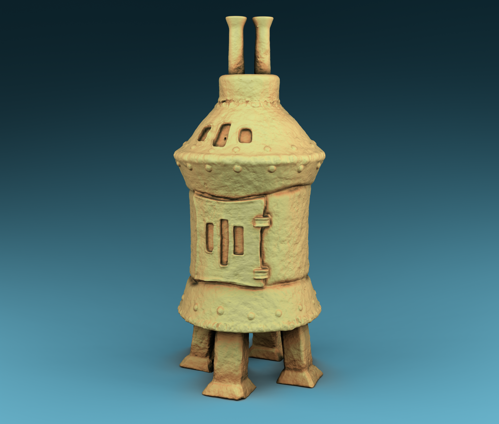 Stylized Middle Ages Part 2 - Interior - Forge (Digital file)