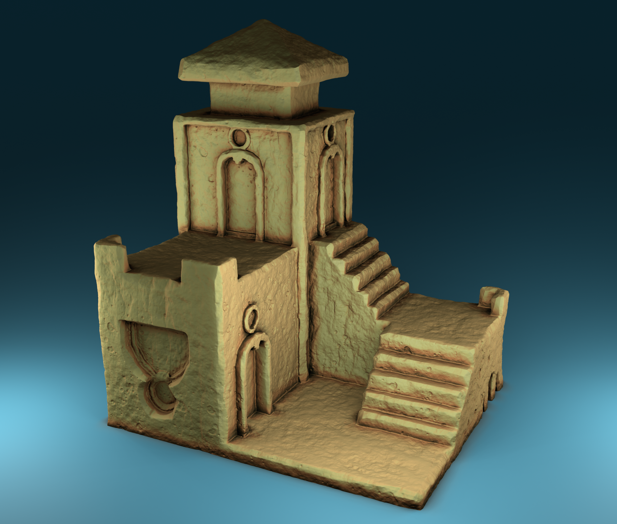 Stylized Middle Ages Part 2 - Building 9 (Digital file)