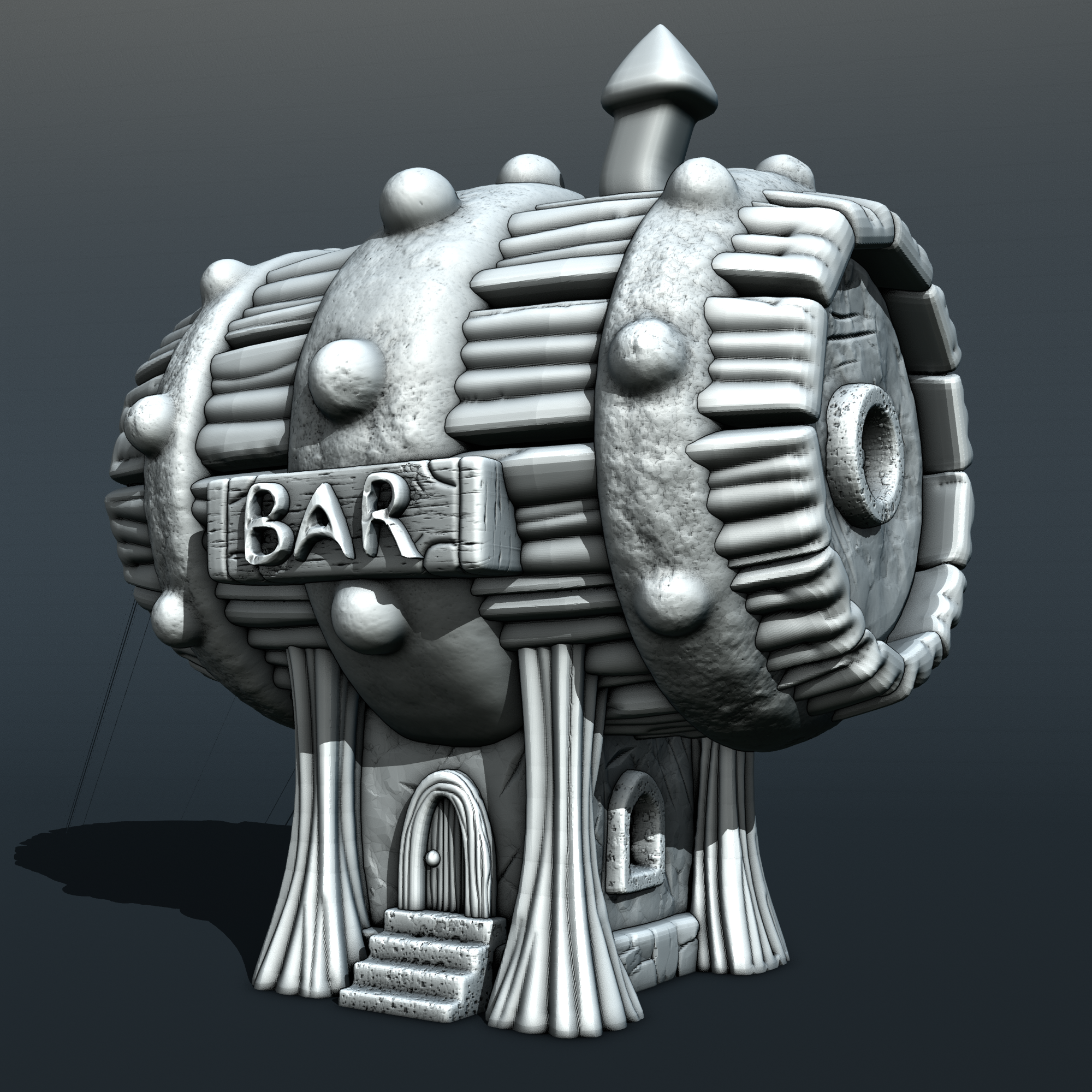 Stylized Middle Ages Part 3 - Building 10 (Digital file)