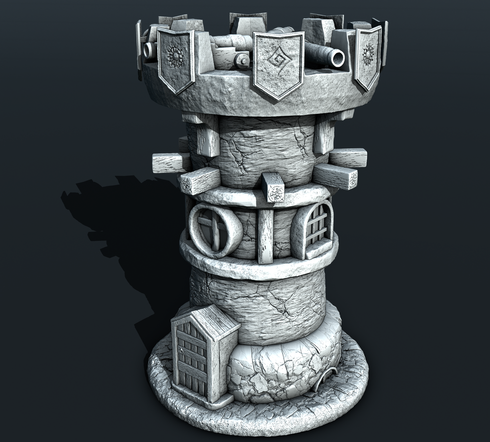 Hobbits - Tower 1 (Digital File)