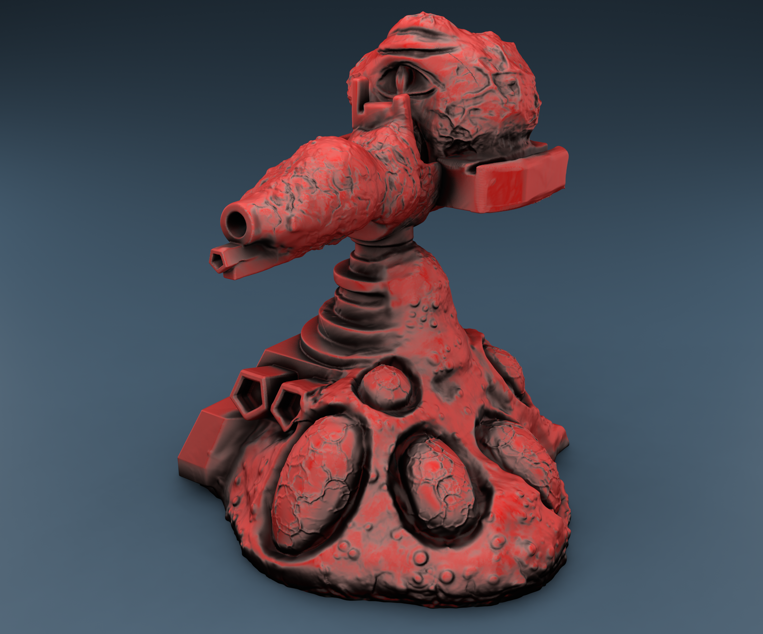 Alien Turret 6 - Tec and Alien - 2 Files (Digital Files)