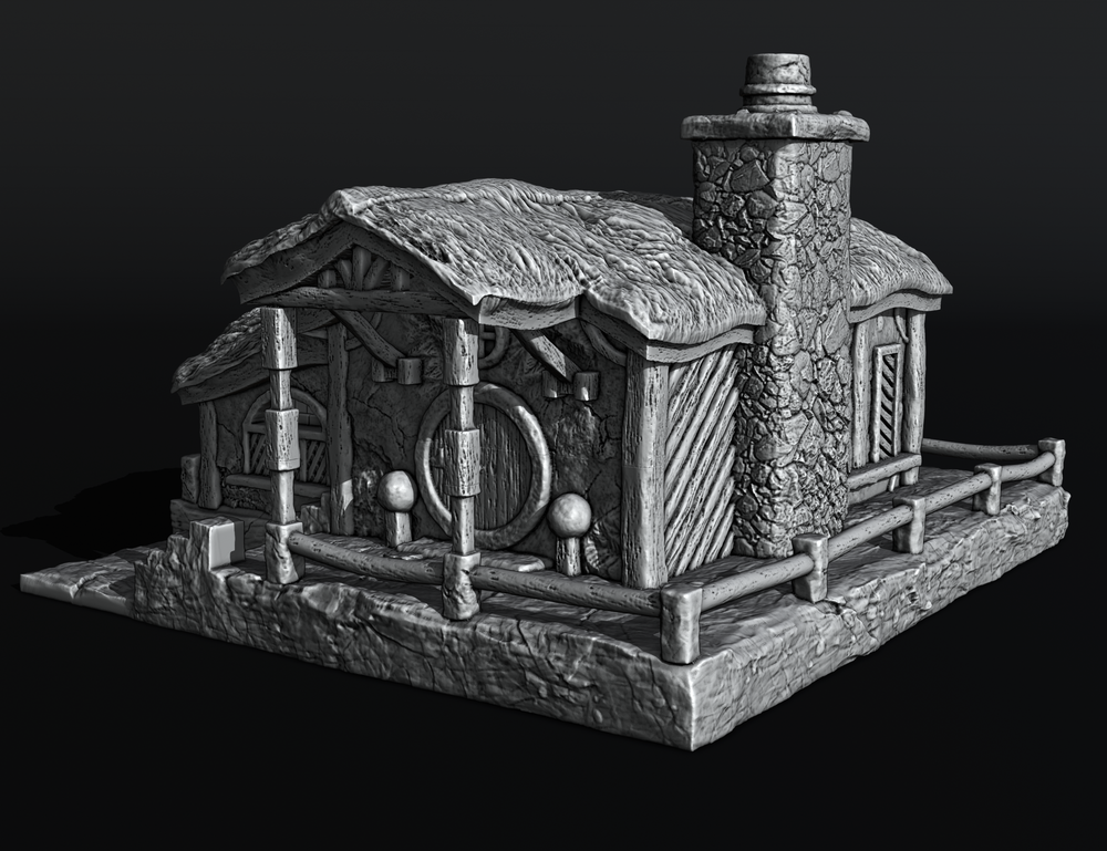 Hobbits - House 5 (Digital File)