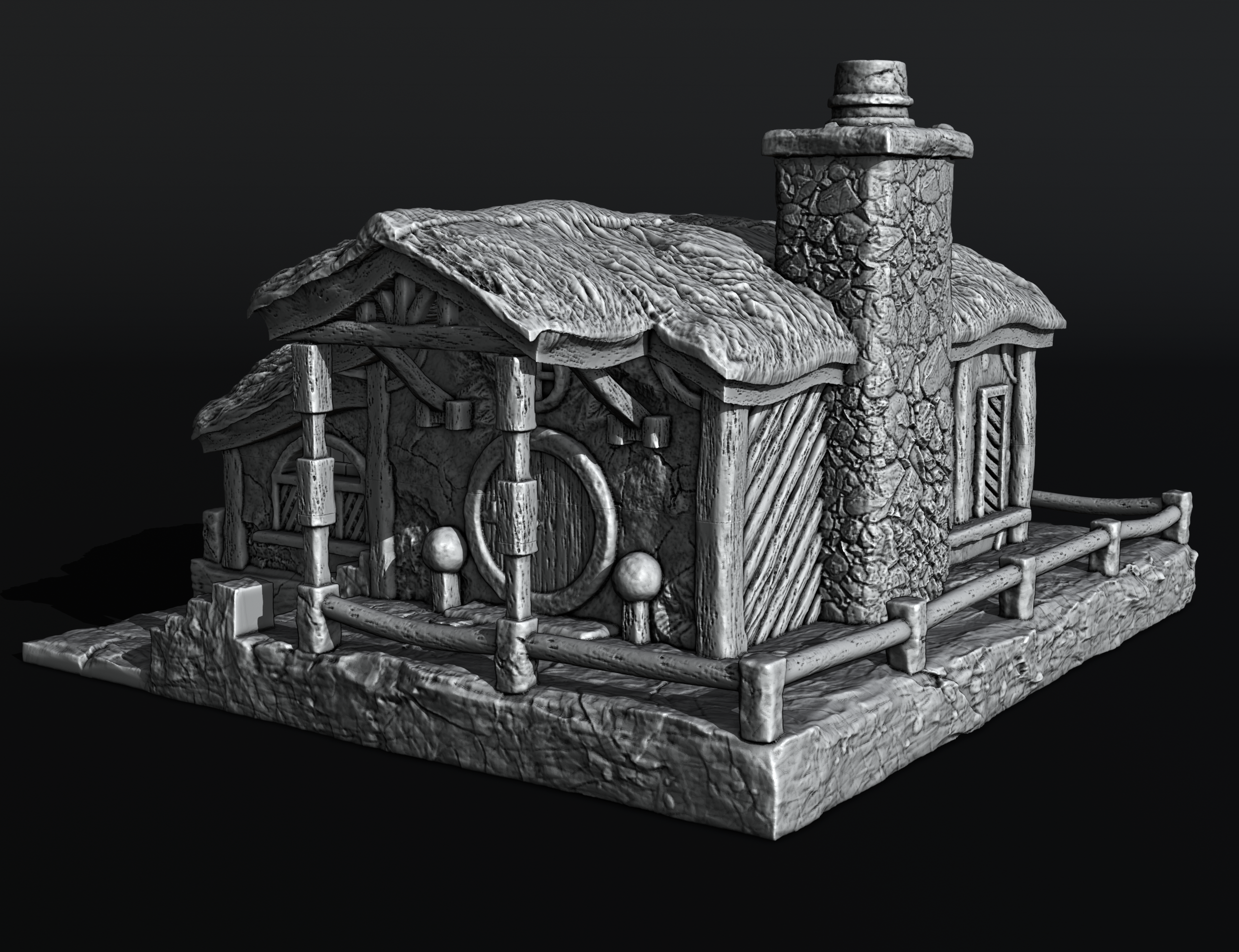 Hobbits - House 5 (Digital File)
