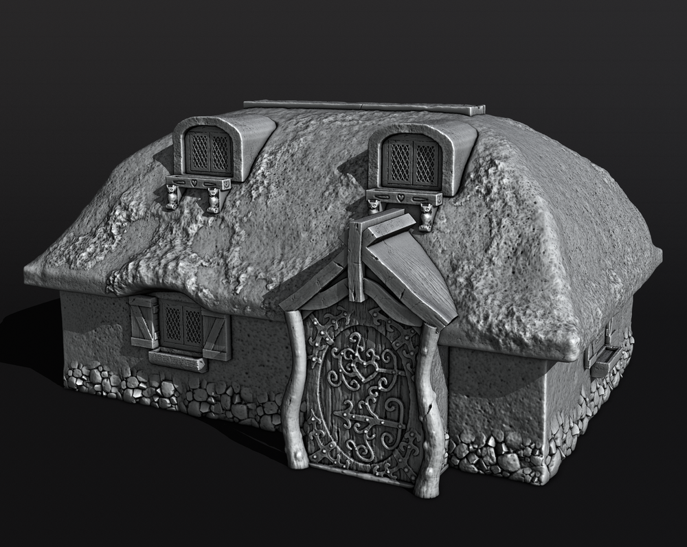 Hobbits - House 2 (Digital File)