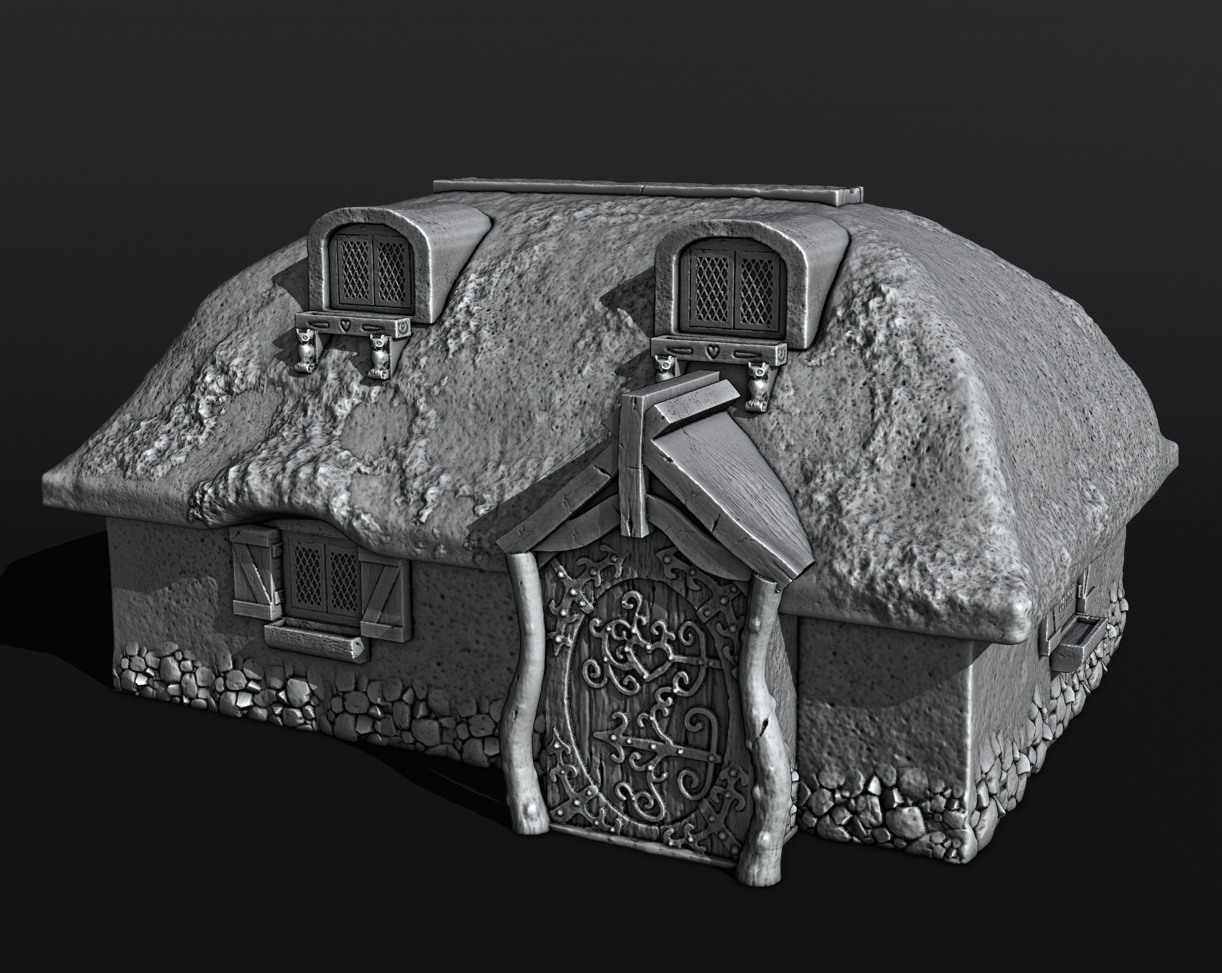 Hobbits - House 2 (Digital File)