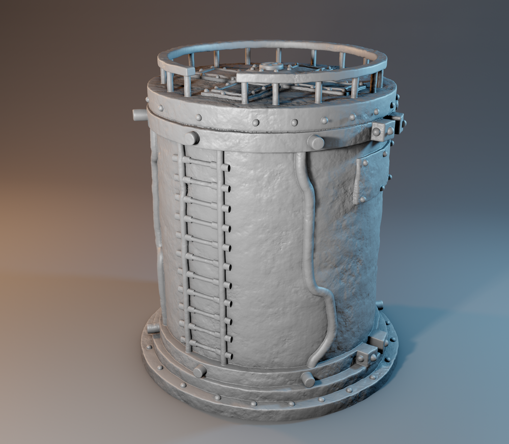 Post Apocalypses - Environment - Water Tower (Digital File)