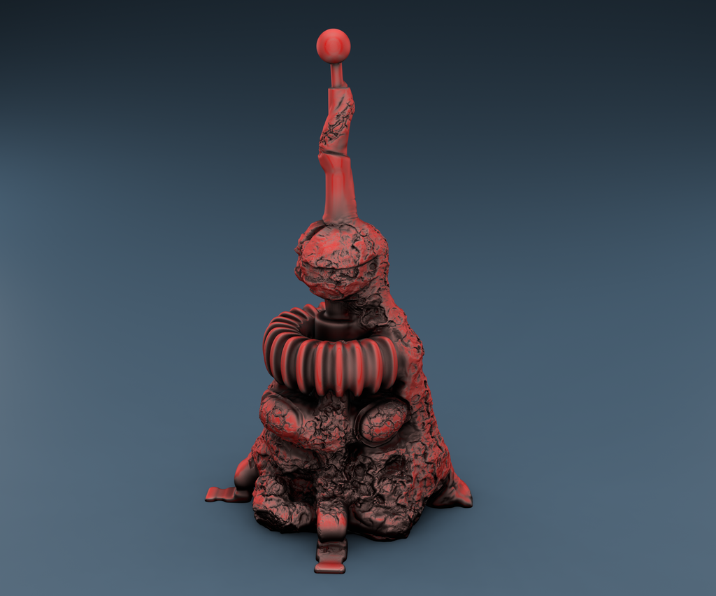 Alien Comms Tower - Tec and Alien - 2 Files (Digital Files) (Copy)