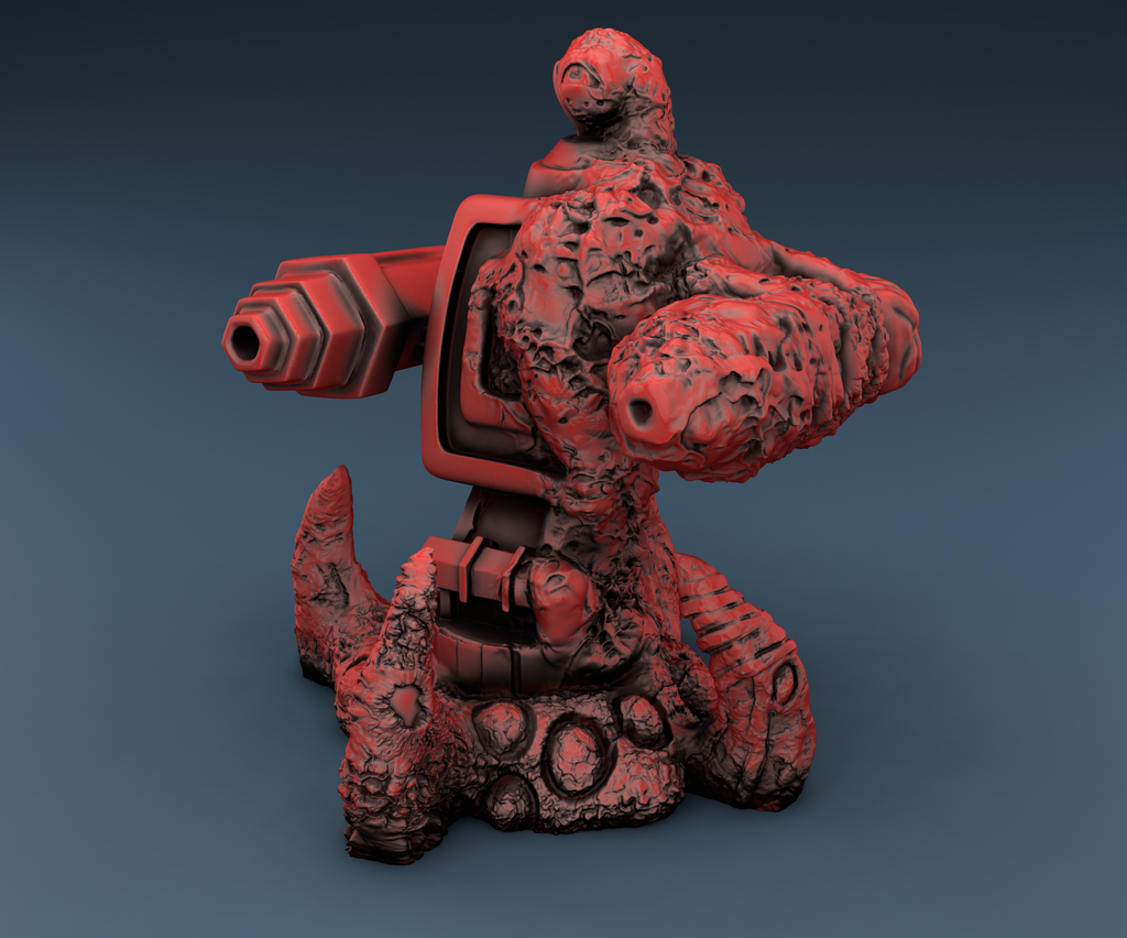 Alien Turret 2 - Tec and Alien - 2 Files (Digital Files)