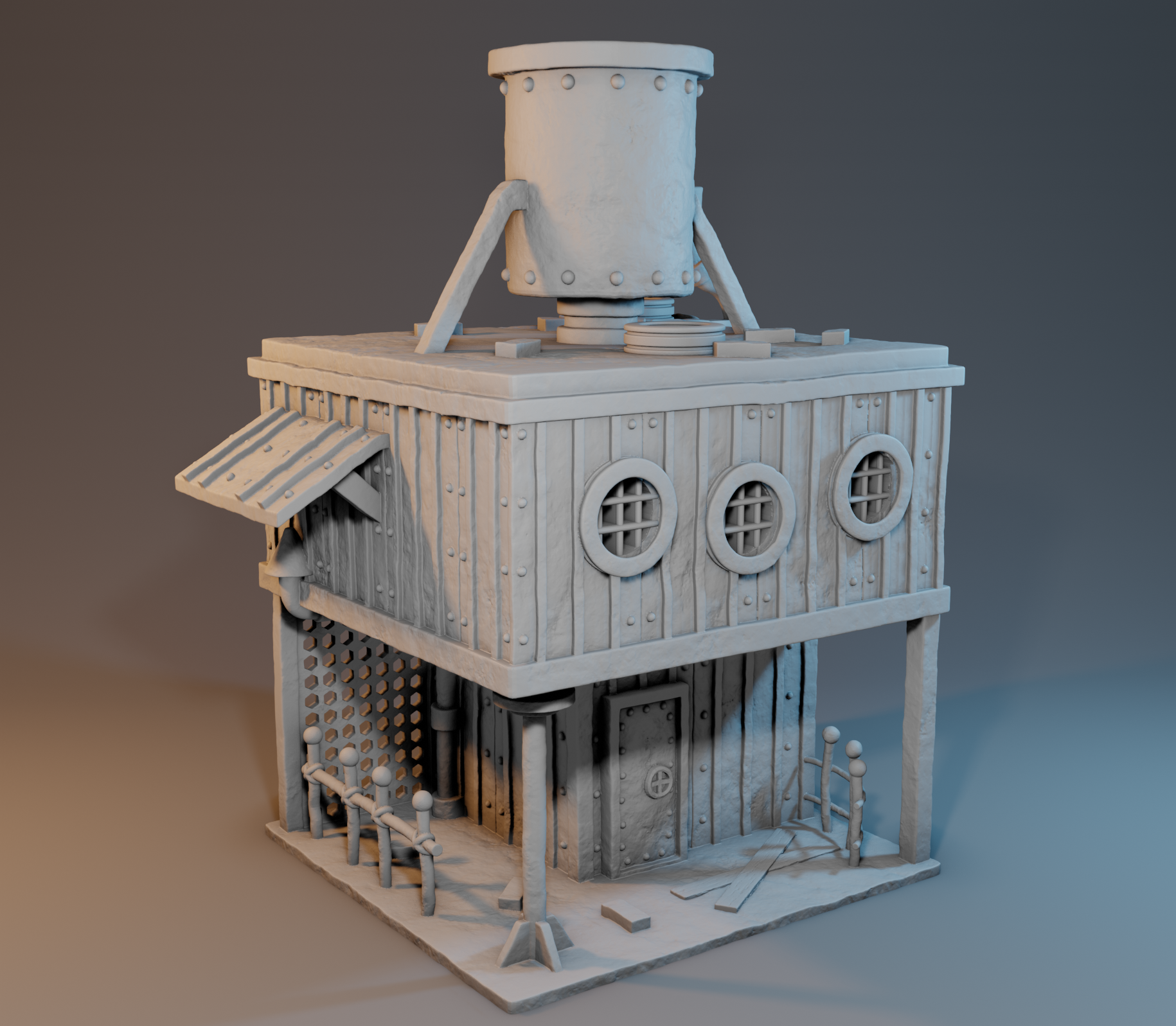 Post Apocalypses - Building 1 (Digital File)
