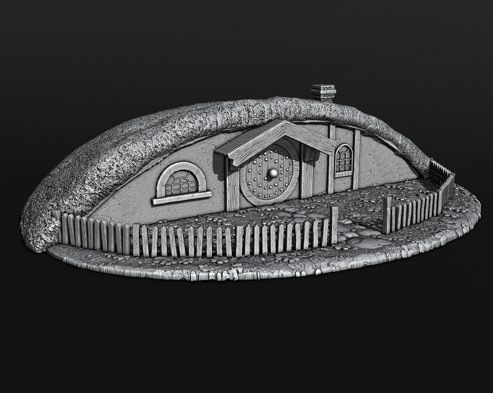 Hobbits - House 7 (Digital File)