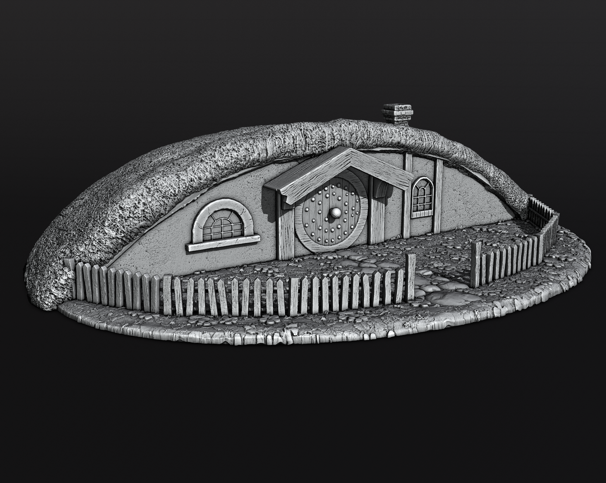 Hobbits - House 7 (Digital File)