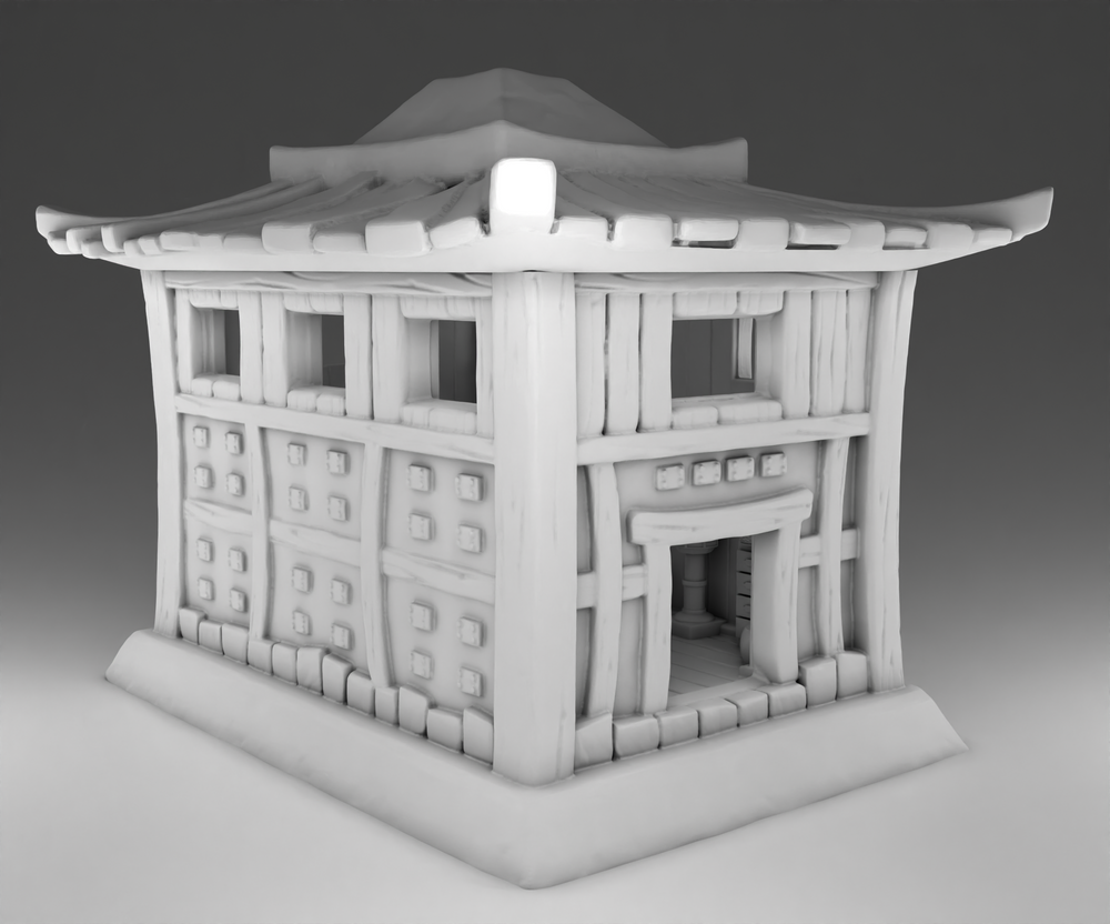 Japanese Architecture - House 8 (Digital File)