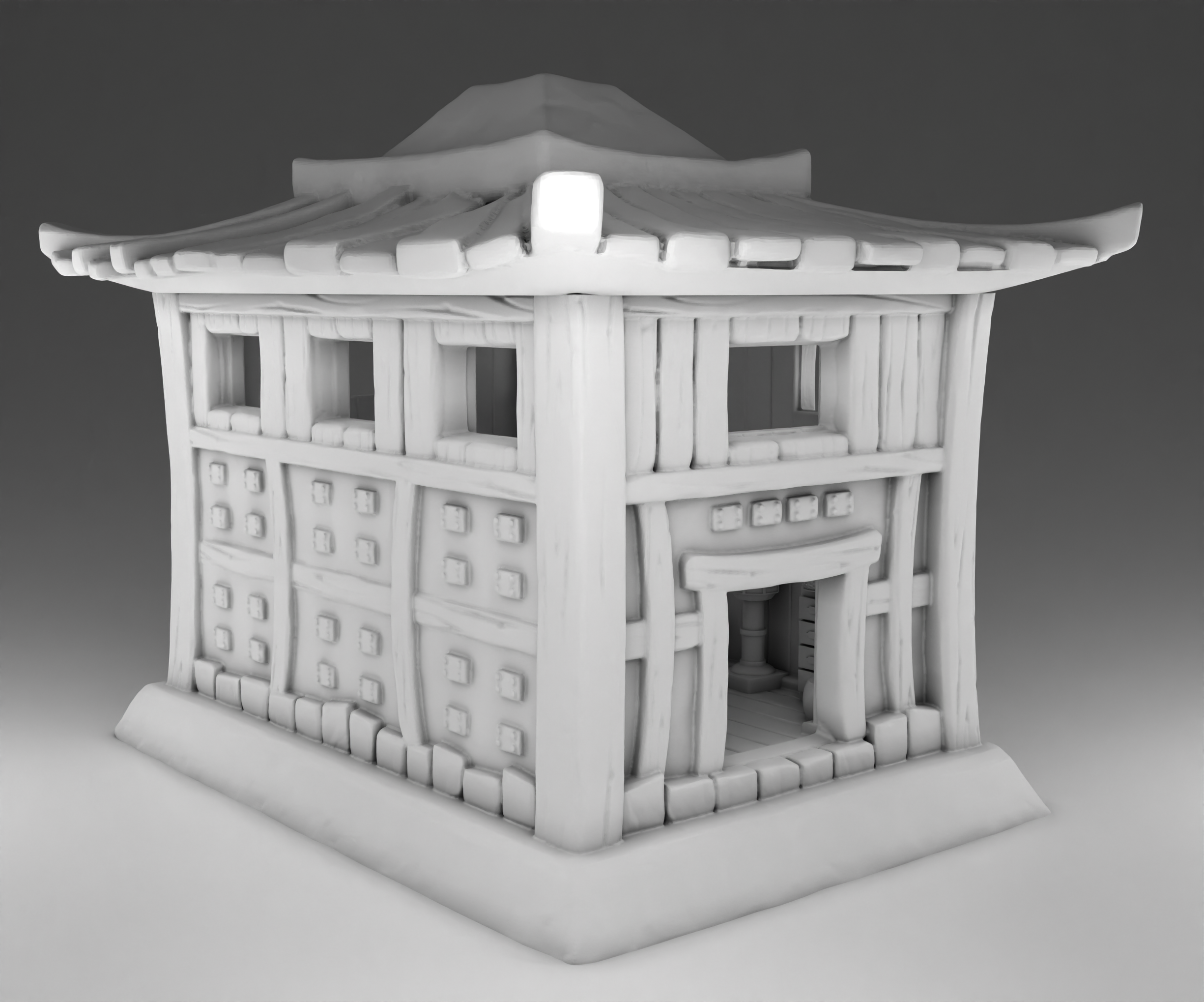 Japanese Architecture - House 8 (Digital File)