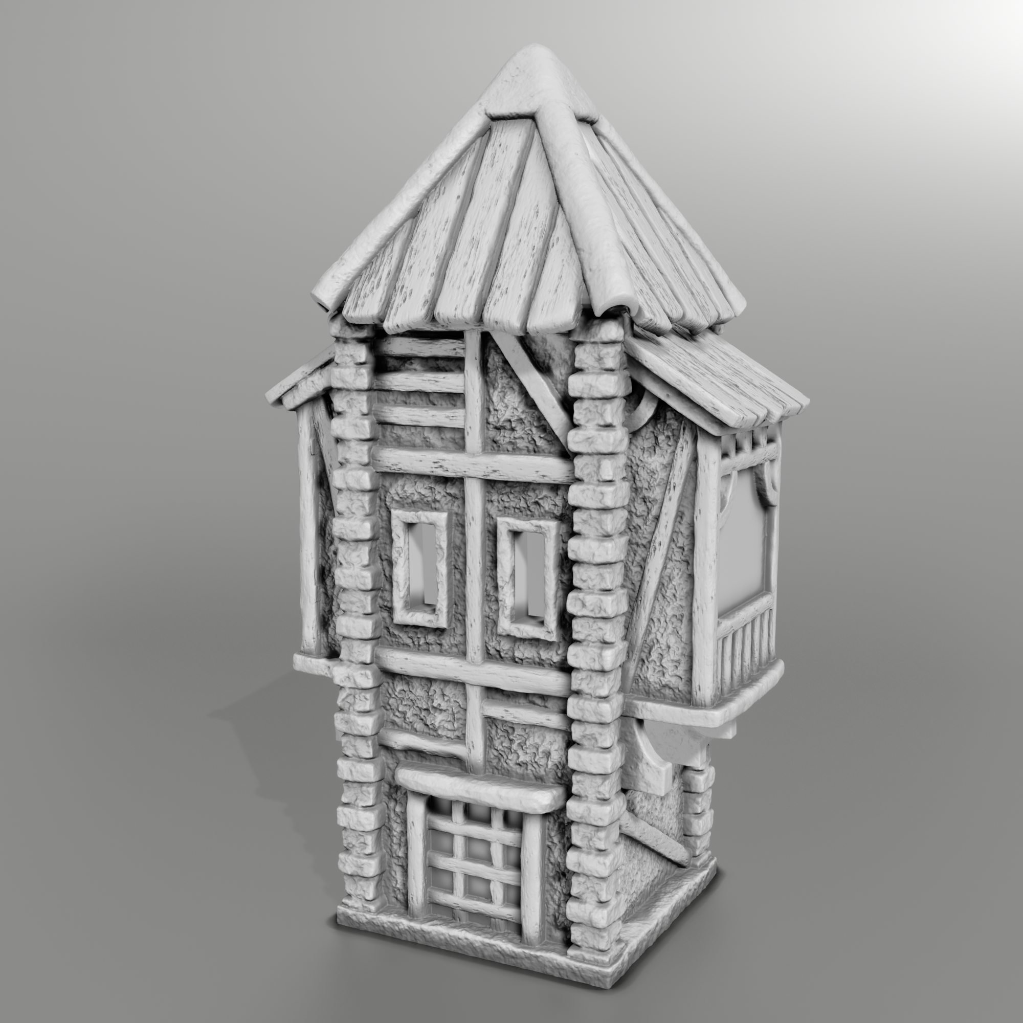 Stylized Middle Ages Part 4 - Tower (Digital file)