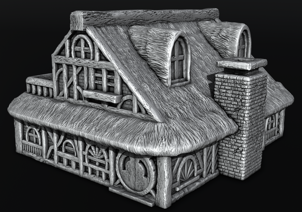 Hobbits - House 6 (Digital File)