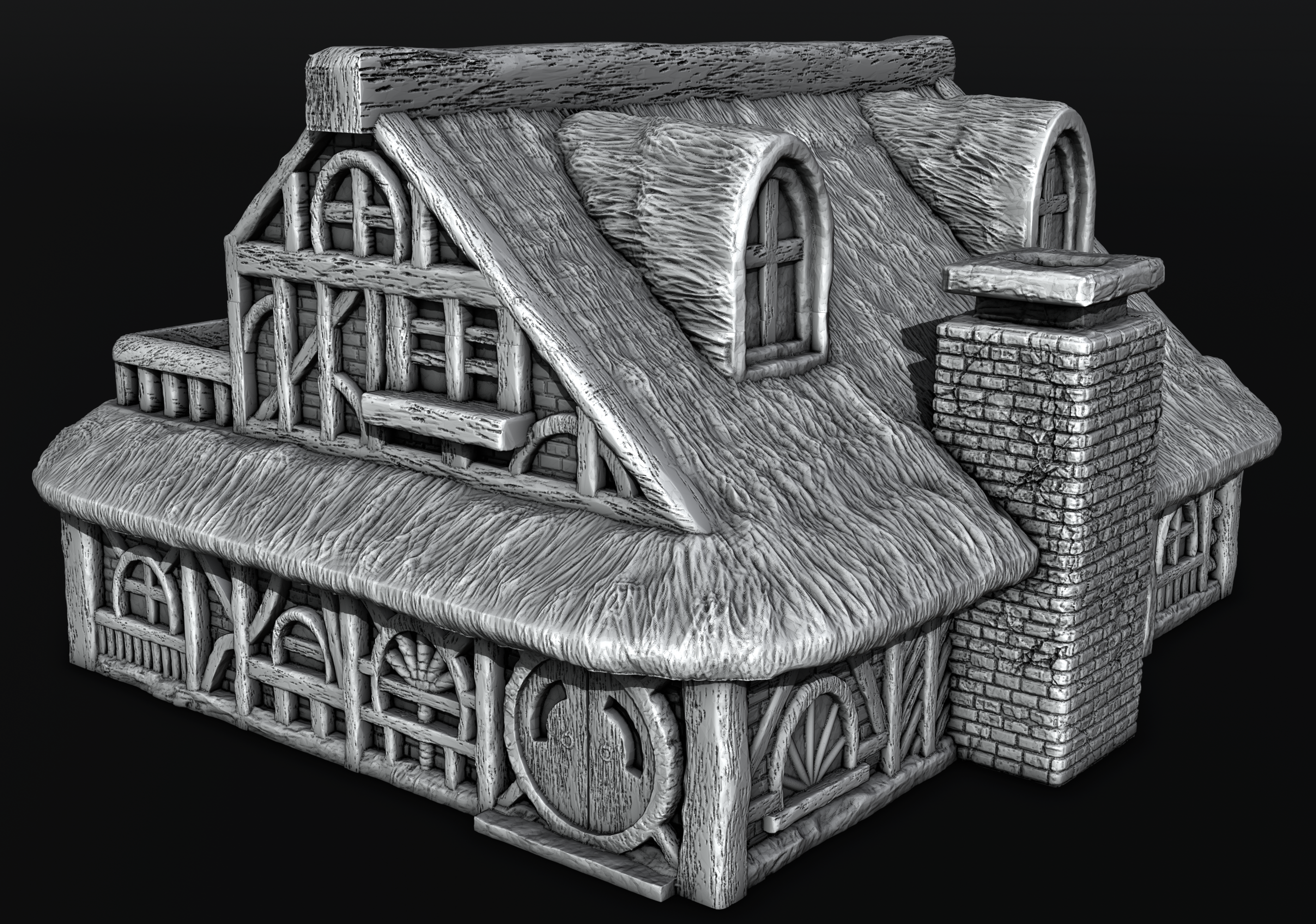 Hobbits - House 6 (Digital File)