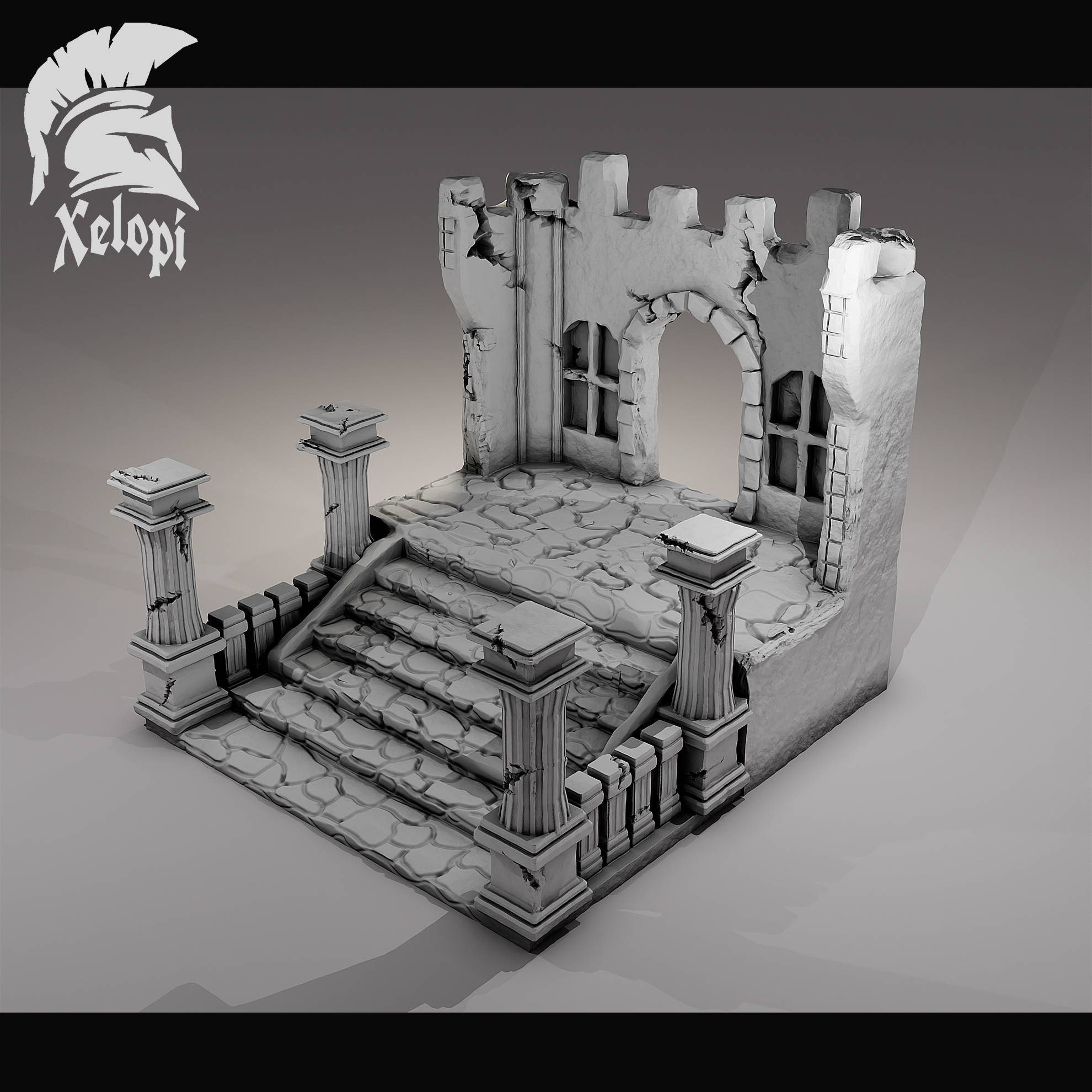 Dark Dungeons -Dungeon Entrance- (Digital File)