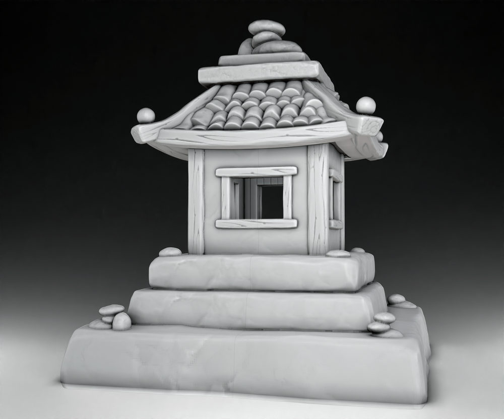 Japanese Architecture - Shrine (Digital File)