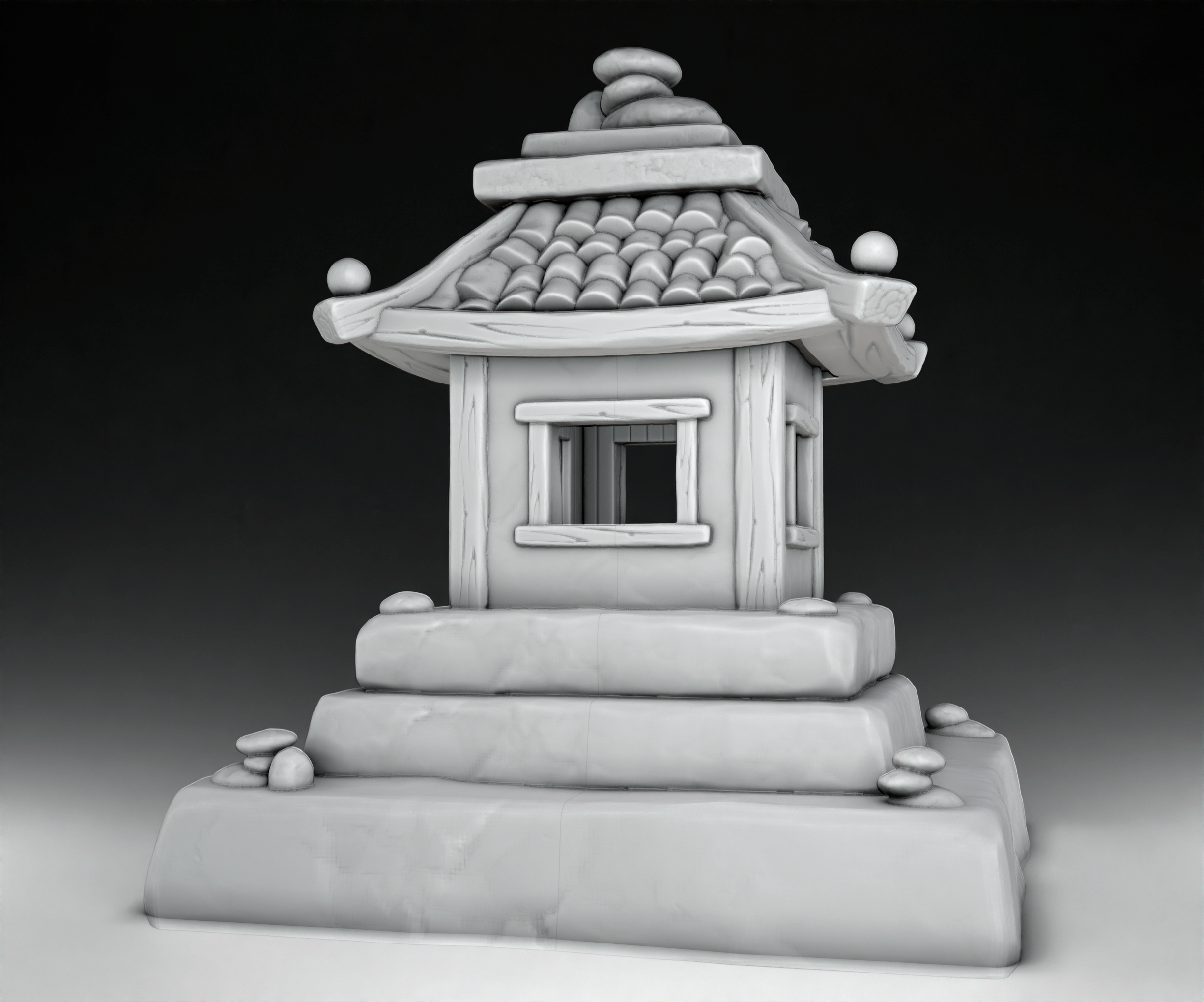 Japanese Architecture - Shrine (Digital File)