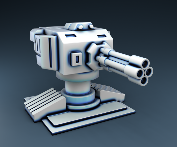 Mec Machine Turret - (Digital Files)