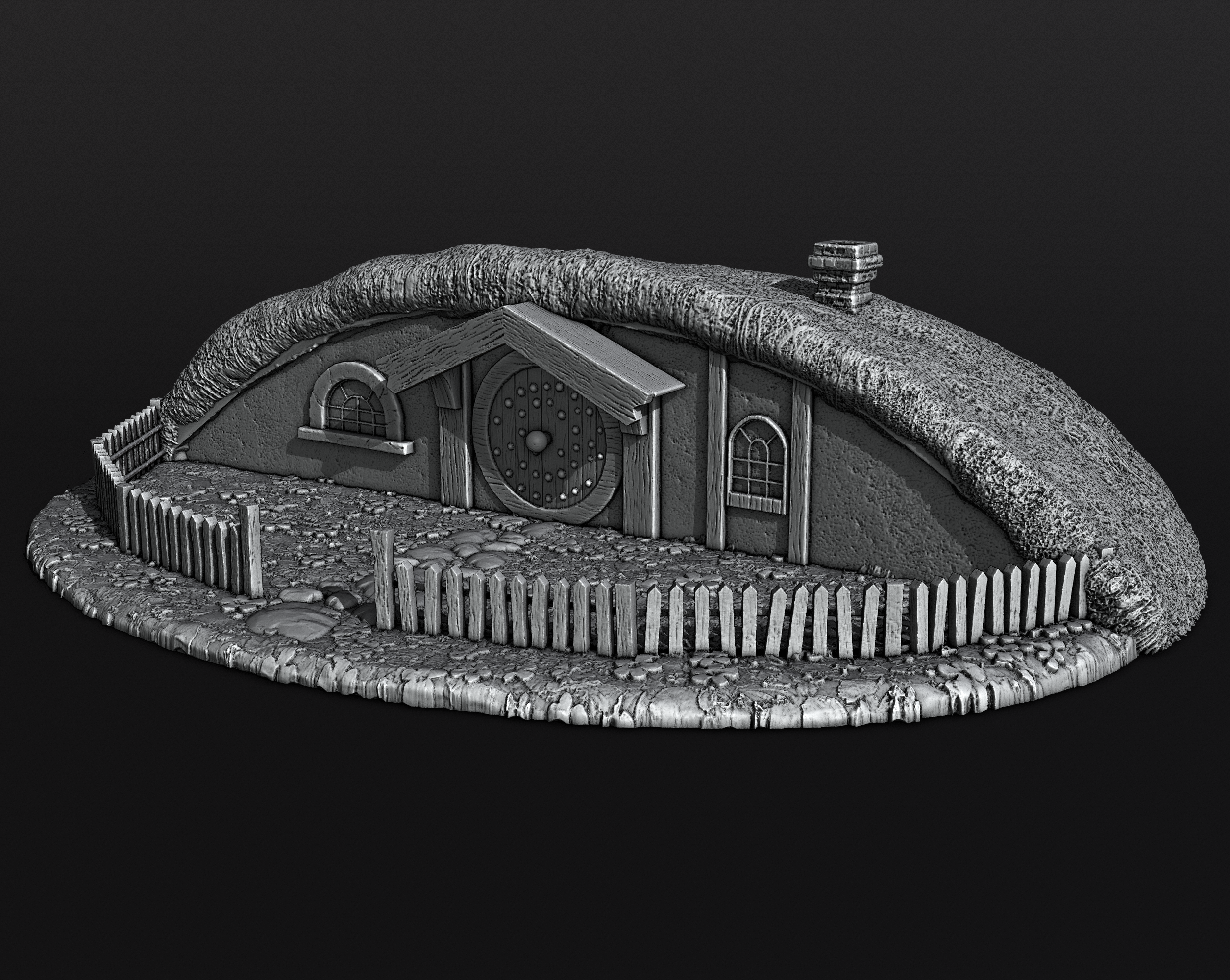Hobbits - House 7 (Digital File)