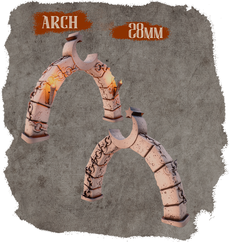 Forgotten Middle Ages - Arch (Digital File)