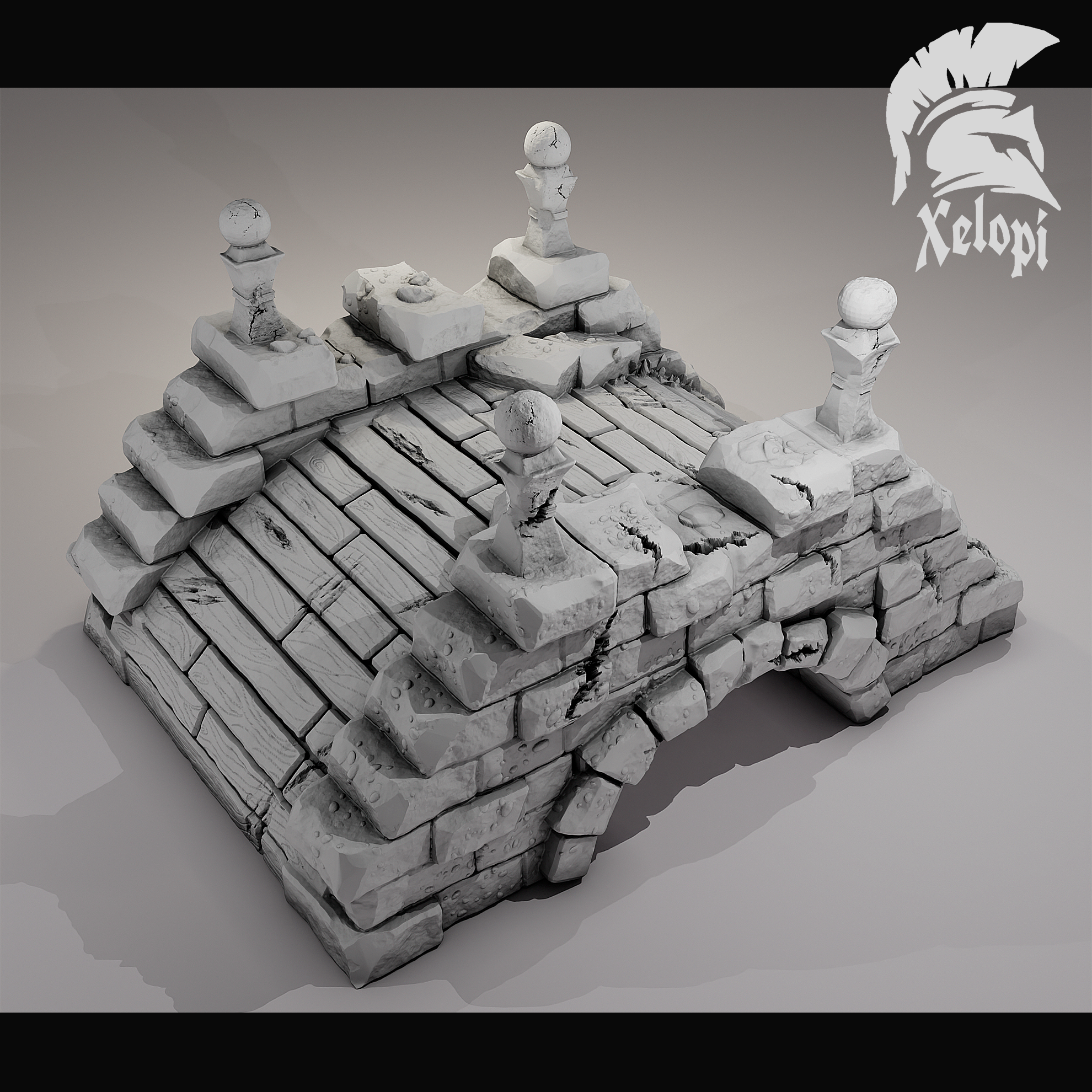 Dark Dungeons - Bridge - (Digital File)