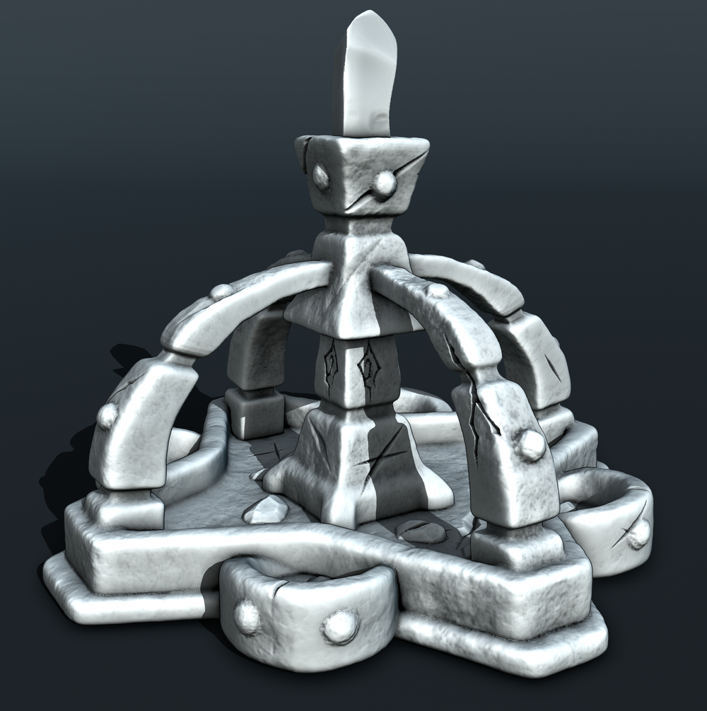 Stylized Middle Ages Part 3 - Interior - Alter (Digital file)