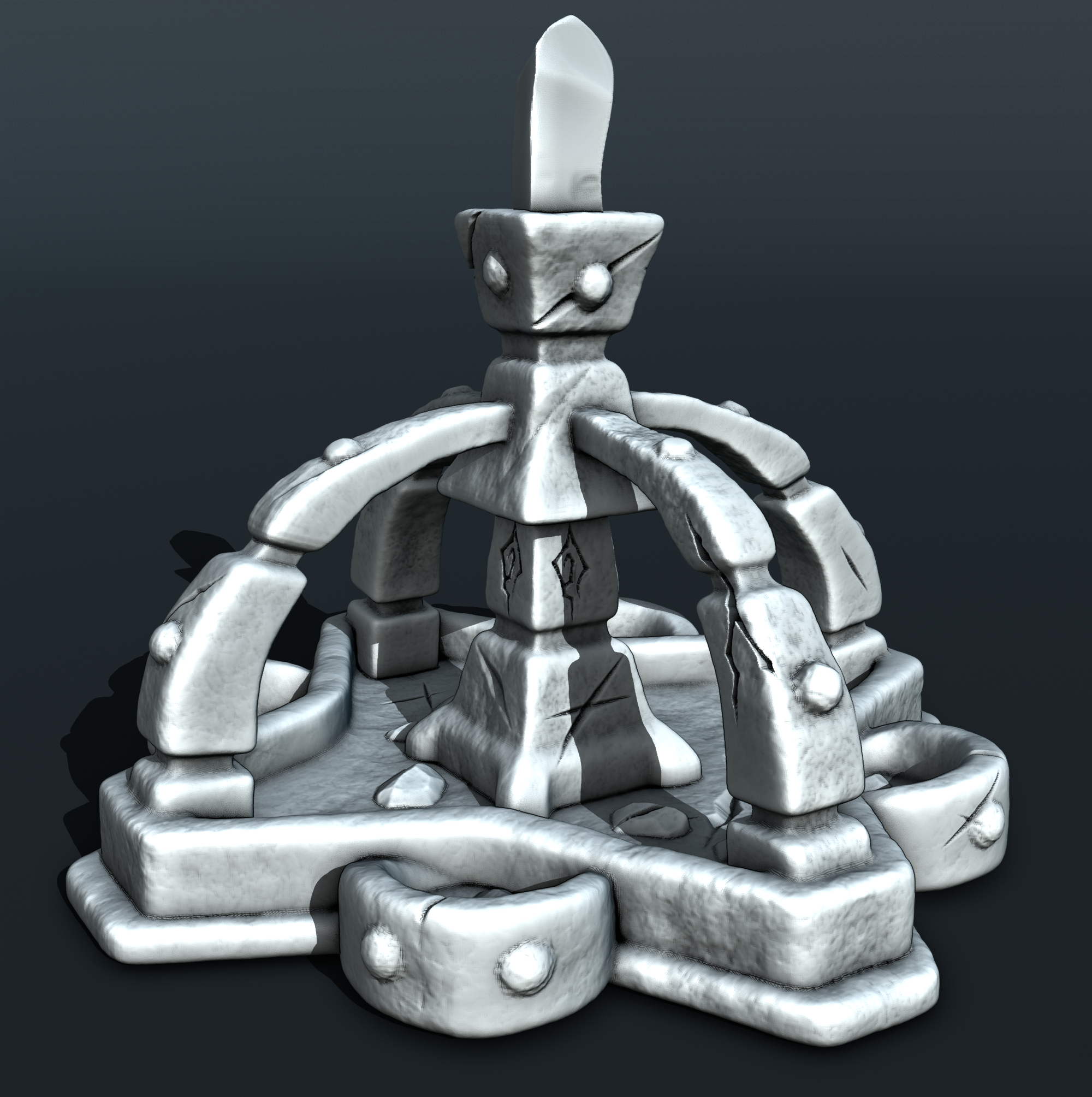 Stylized Middle Ages Part 3 - Interior - Alter (Digital file)