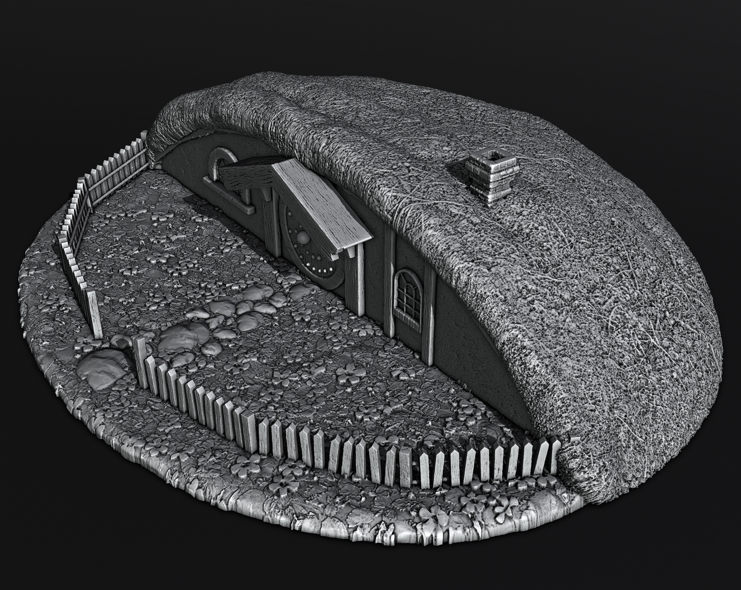 Hobbits - House 7 (Digital File)