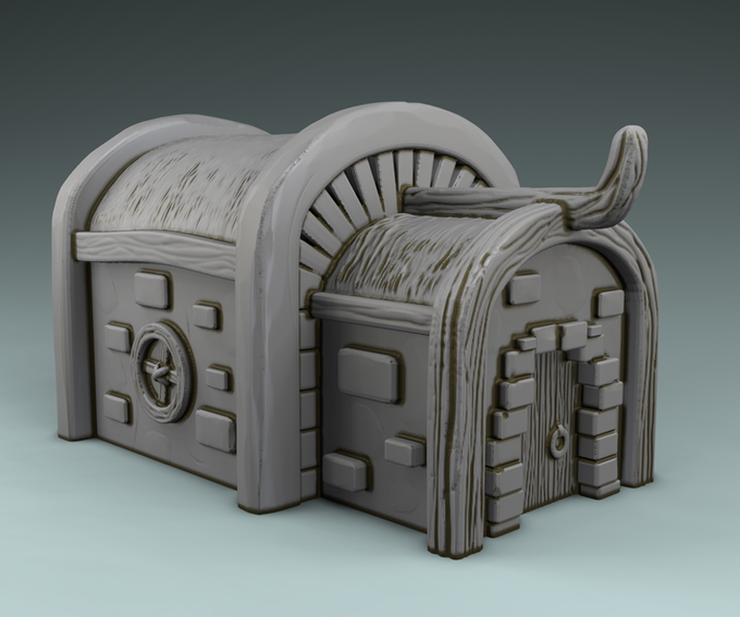 Stylized Magic World  -  Warehouse (Digital file)