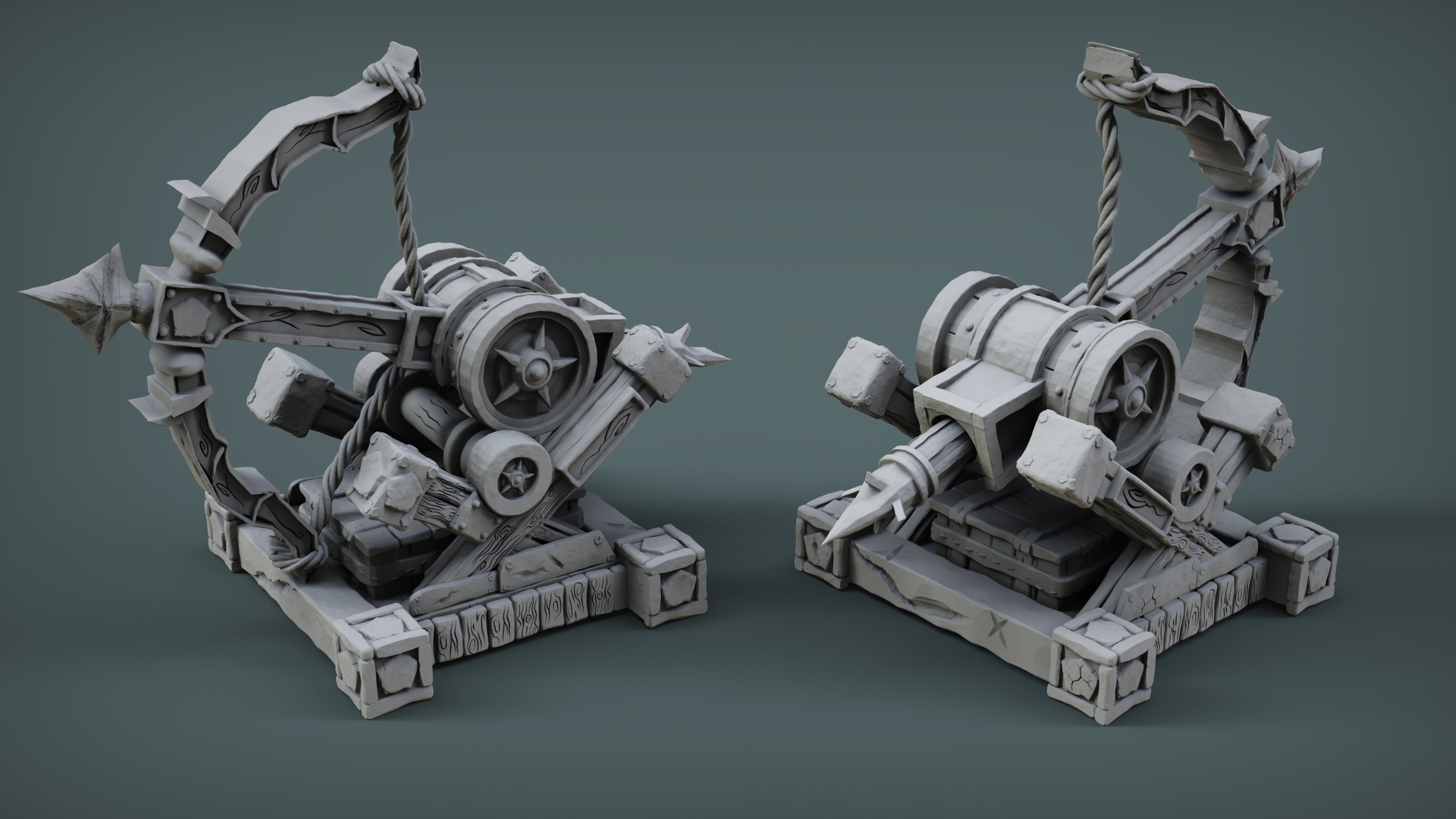 Siege and Defensive Structures - Crossbow (Digital File)